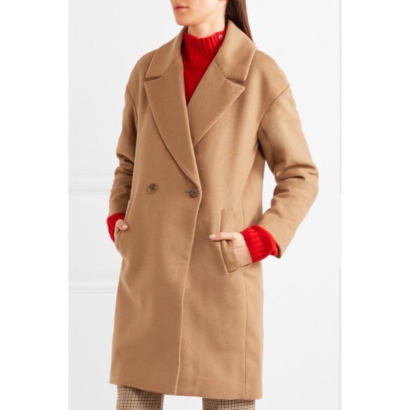 J. Crew Slouchy Camel Wool Cashmere Coat - Picture 3 of 8
